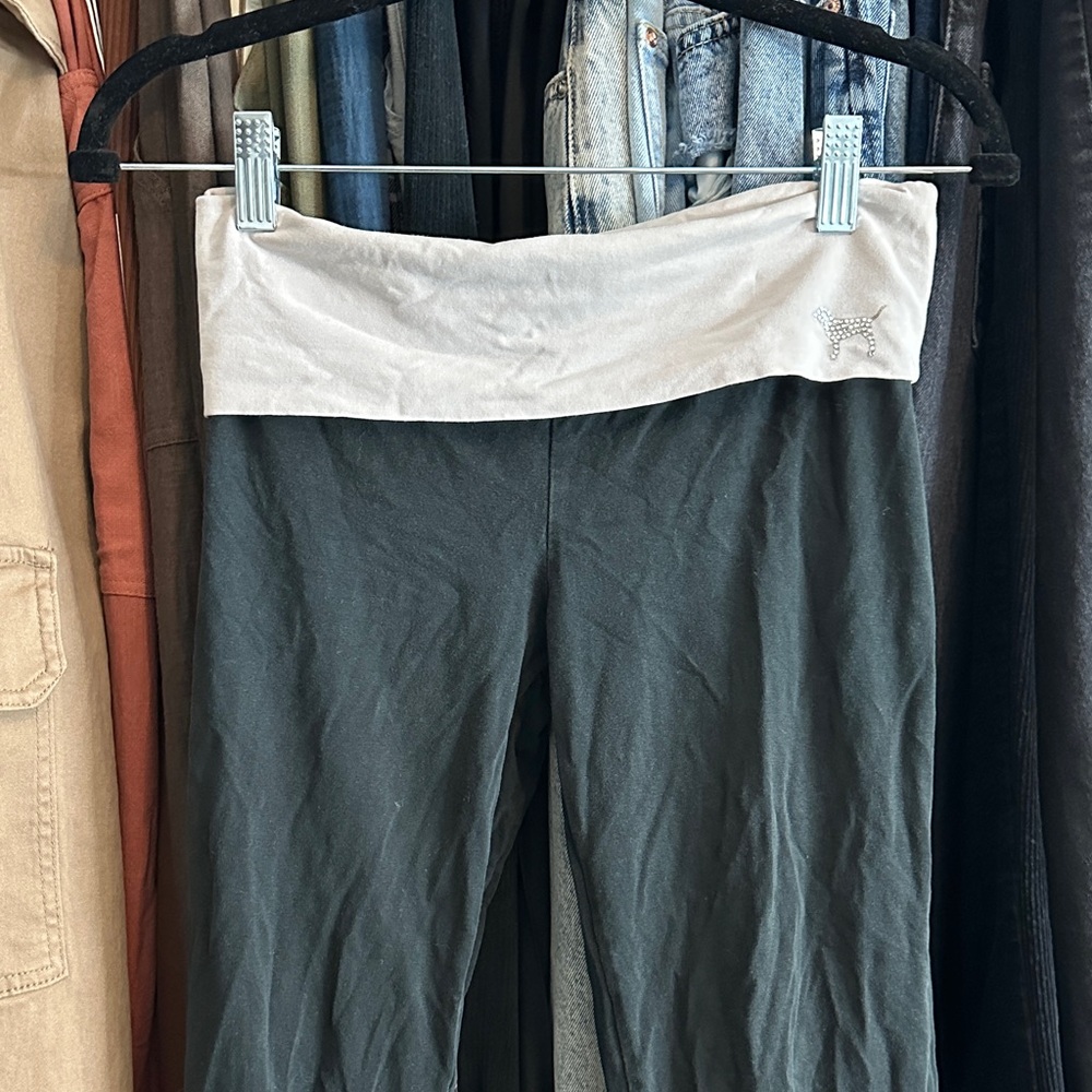 PINK Victoria's Secret Fold-over Yoga Pants